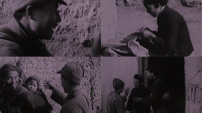 抗大 八路军 军民一家 不拿群众一针一线