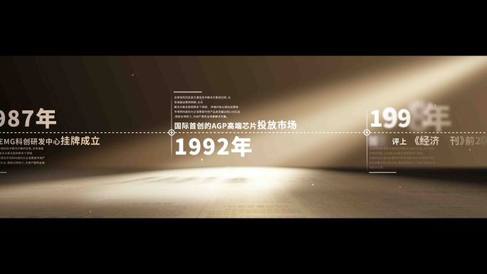 【无插件】历程时间轴-宽屏