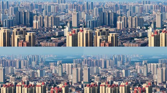现代化城市建筑群