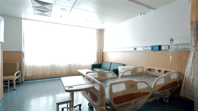 现代医院病房实景