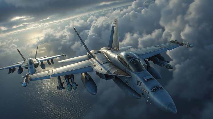 海陆空天一体化演习