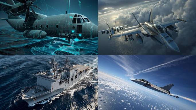 海陆空天一体化演习