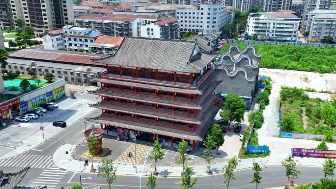 津市城市风光航拍
