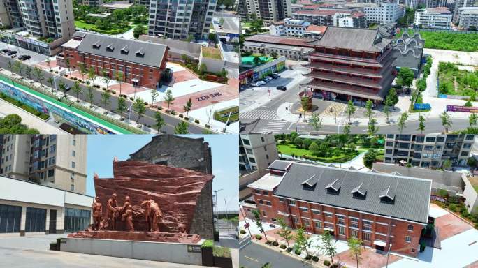 津市城市风光航拍