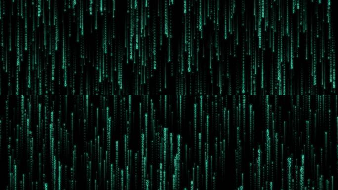 两款科技数据流AE模板