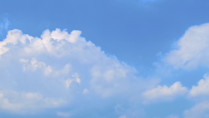 天空白云延时拍摄