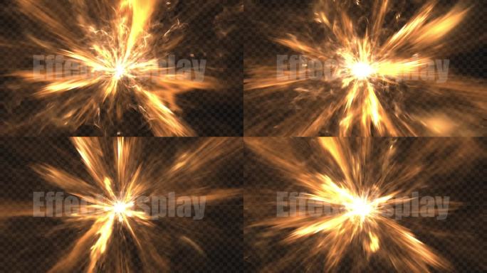 时光隧道 能量爆发粒子光效