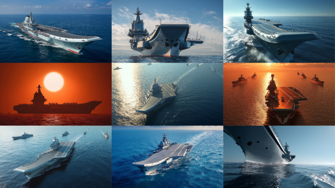 中国航母 航空母舰现代化海上巡航