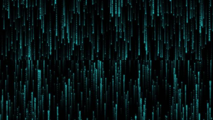 两款科技数据流AE模板