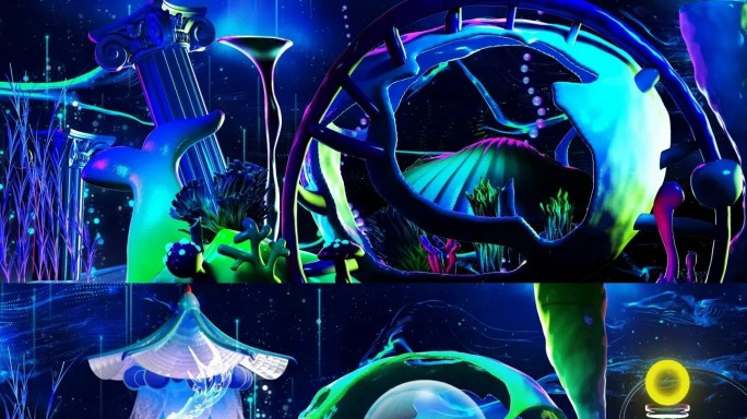 超宽屏10K超高清奇幻梦幻世界AE模板