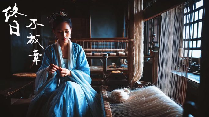 迢迢牵牛星 牛郎织女 纺织 银河古代女子