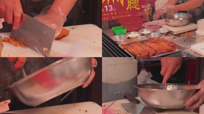 东北特色美食素火腿凉菜制作