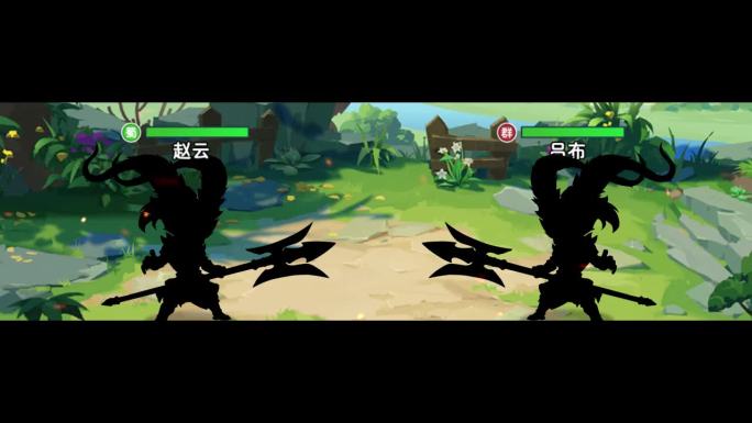 格斗游戏选角界面（游戏买量）