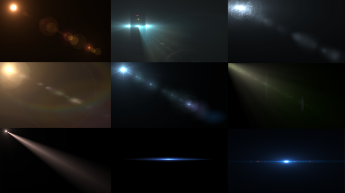 【4K透明通道】20款光晕特效