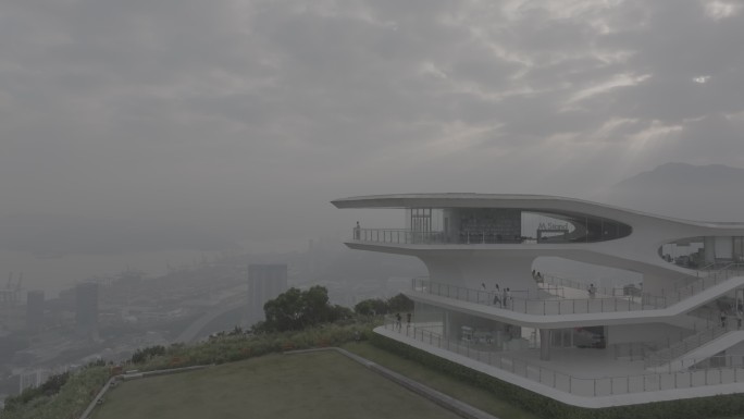 云海公园航拍景观