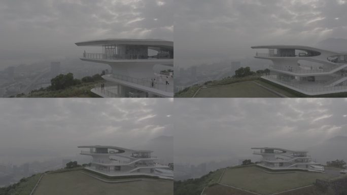 云海公园航拍景观