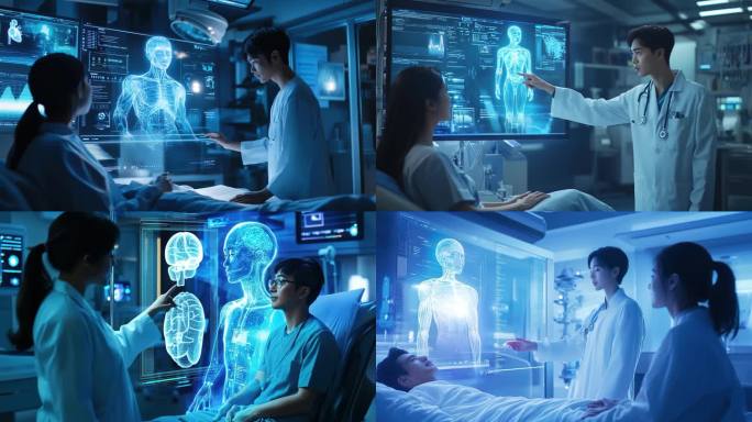 全息人工智能助手  未来医疗全息影像诊断
