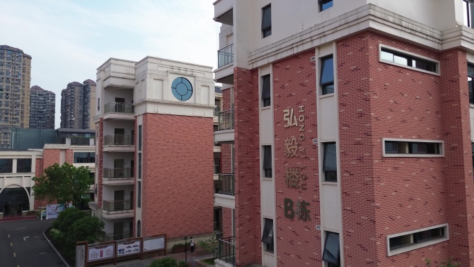 学校教学楼校园环境