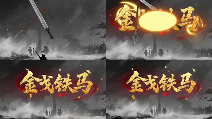 【AE模版】古风标题动画模版