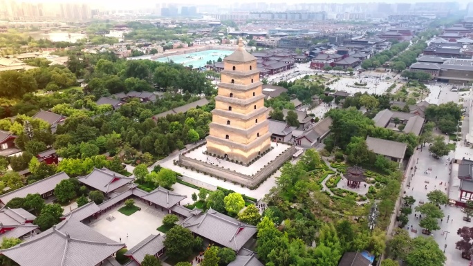 西安城市地标航拍