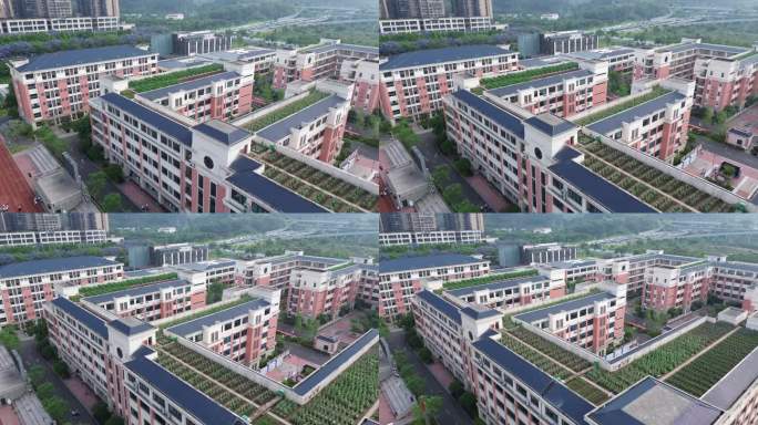 学校教学楼校园环境