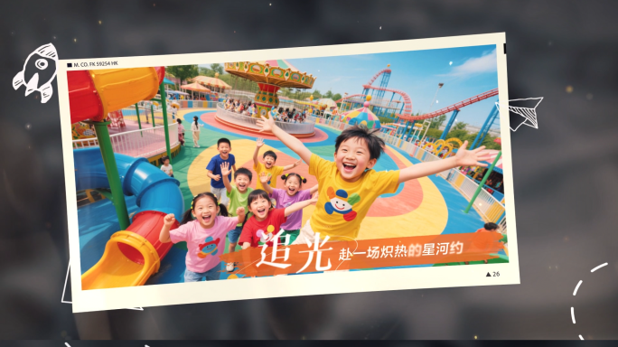 儿童片头 儿童相册 儿童图文