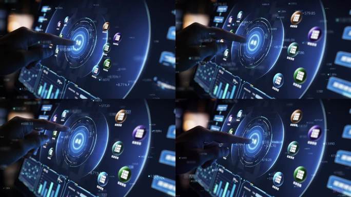 人物点击hud可视化屏幕