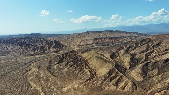 6k精选合集超清新疆火焰山延时航拍