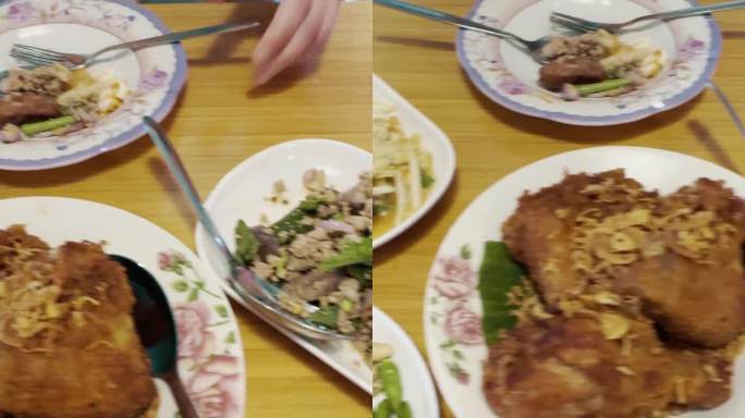 泰国街头小吃摊