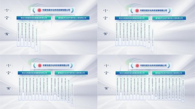 【无插件】 企业组织架构展示 公司关系图
