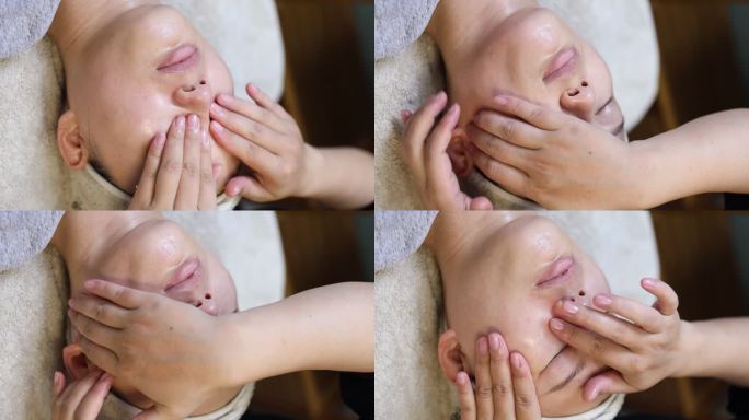 美容院泥膜SPA护理