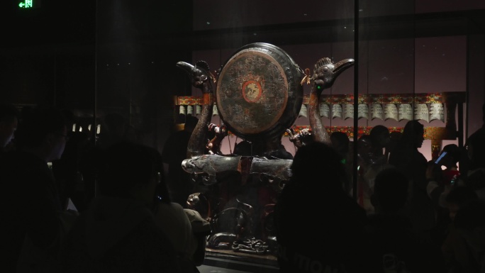 4K博物馆文献古代盔甲与青铜鼓