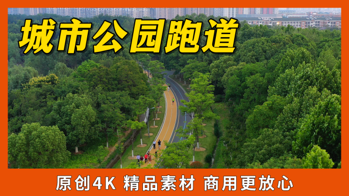 合肥南艳湖城市公园跑道跑步