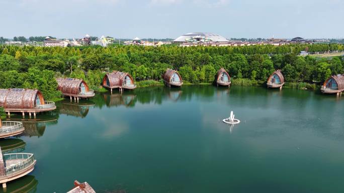 亲子休息度假湖畔度假村船坞酒店