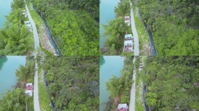 河池龙江第一湾水渠漂流探险之旅