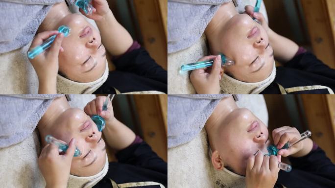 美容院泥膜SPA护理