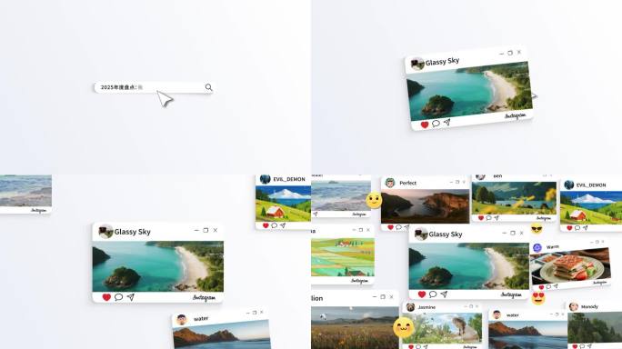 4K-热搜ins朋友圈多图弹窗