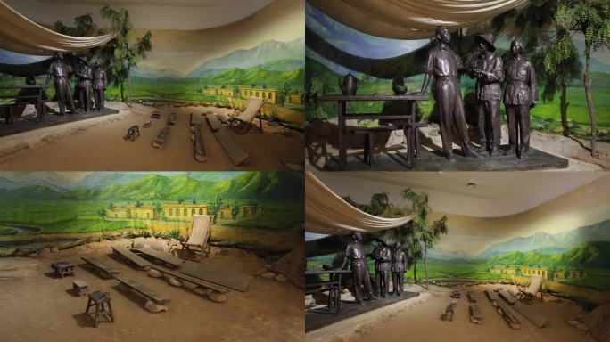 4k 西柏坡纪念全国土地会议会场