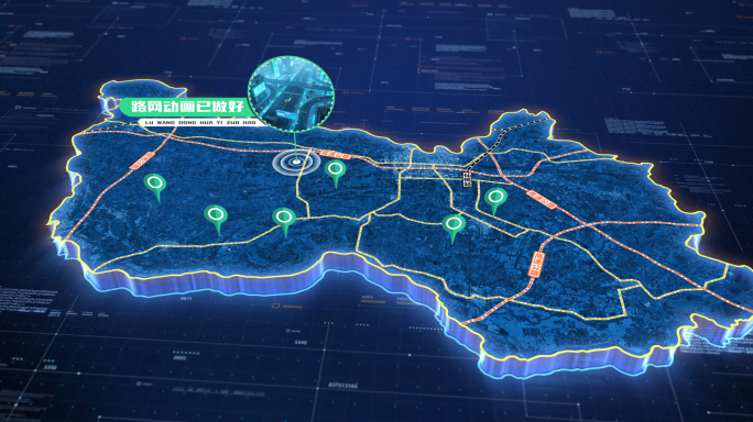 仙桃市地图定位城市交通立体地图