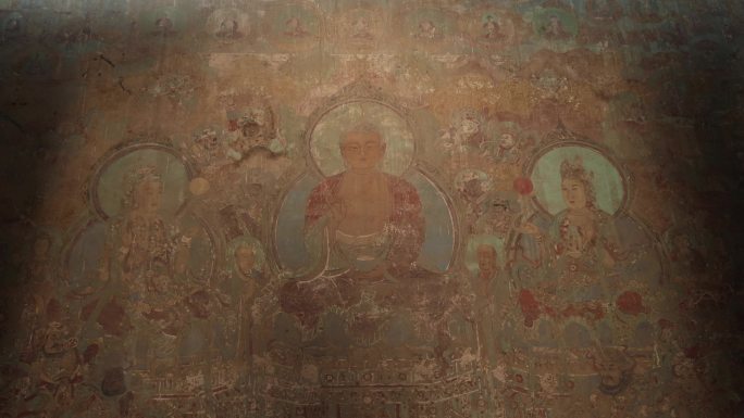 4k 隆兴寺摩尼殿壁画