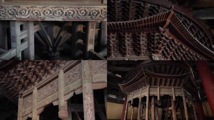 4k 正定隆兴寺转轮藏阁内部结构