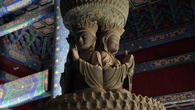 隆兴寺眦卢佛