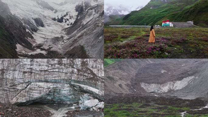 波密嘎隆拉冰川 墨脱之路 嘎隆拉隧道