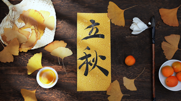 立秋 立秋节气 秋天 秋叶 秋季 秋景