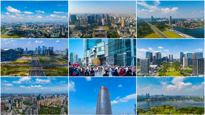 2025成都城市航拍延时摄影合集 4K