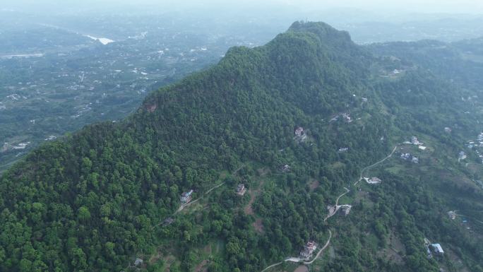 航拍大山