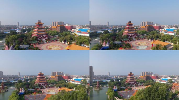 新乡京华园景区航拍