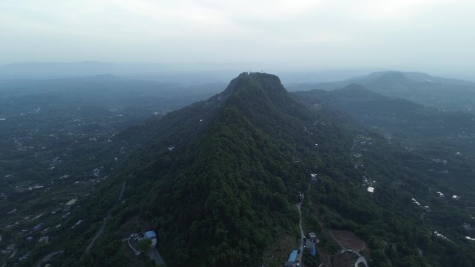 航拍大山