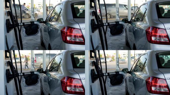 汽车加油站自助加油