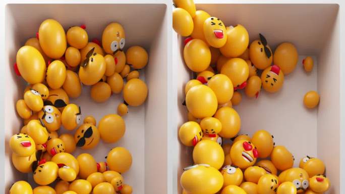 emo表情裸眼3D